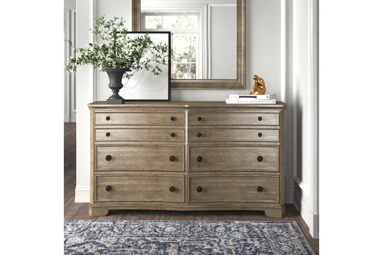 Schaffer 9 deals drawer double dresser